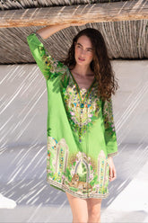 PALM PARADISE TUNIC - Czarina