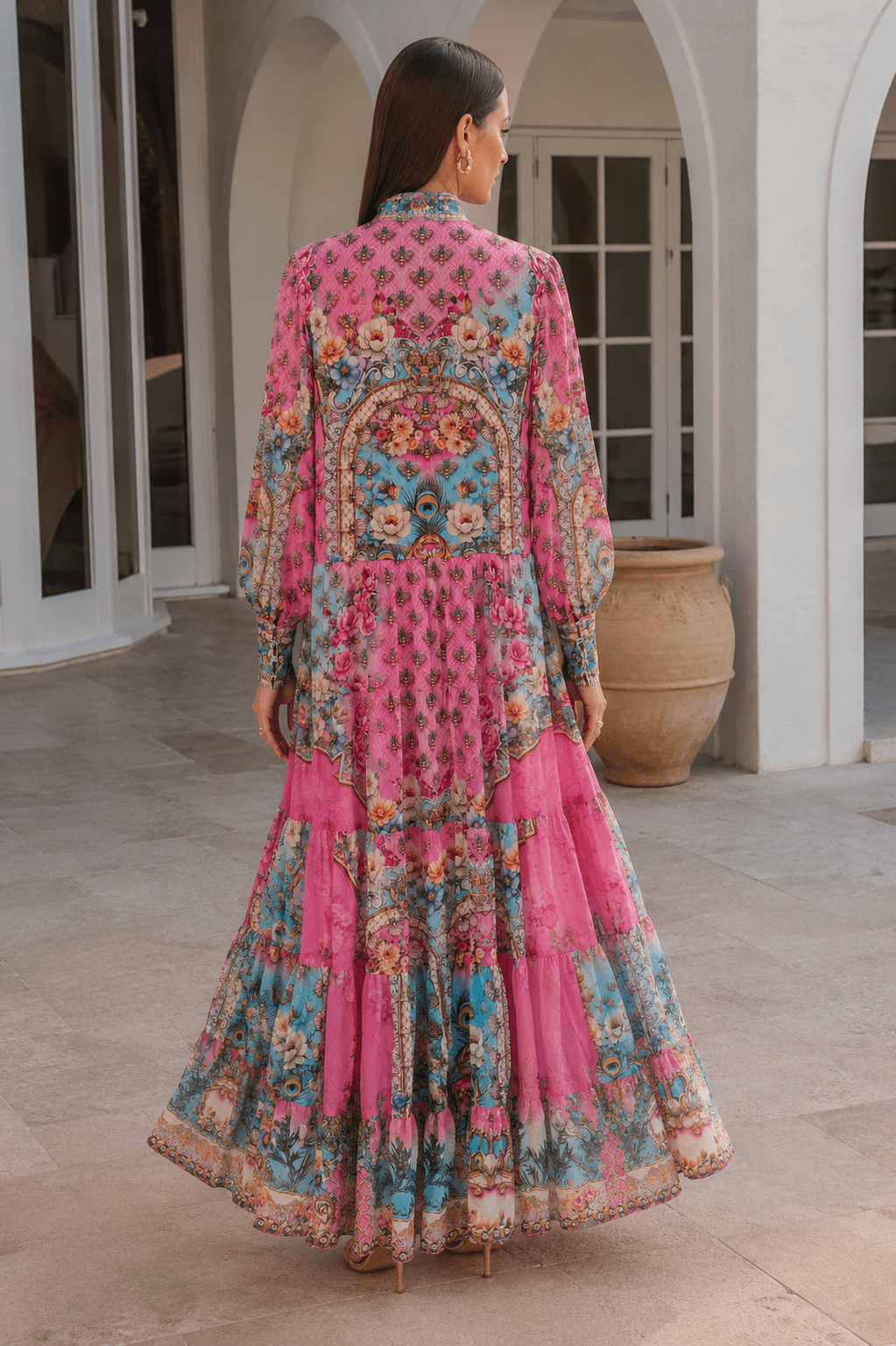 PARADISO BUTTON DOWN MAXI DRESS - Czarina