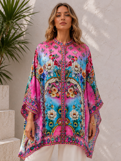 PARADISO KAFTAN TOP W SLEEVES - Czarina