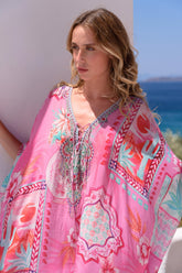 Pink Boho Medium Kaftan - Czarina