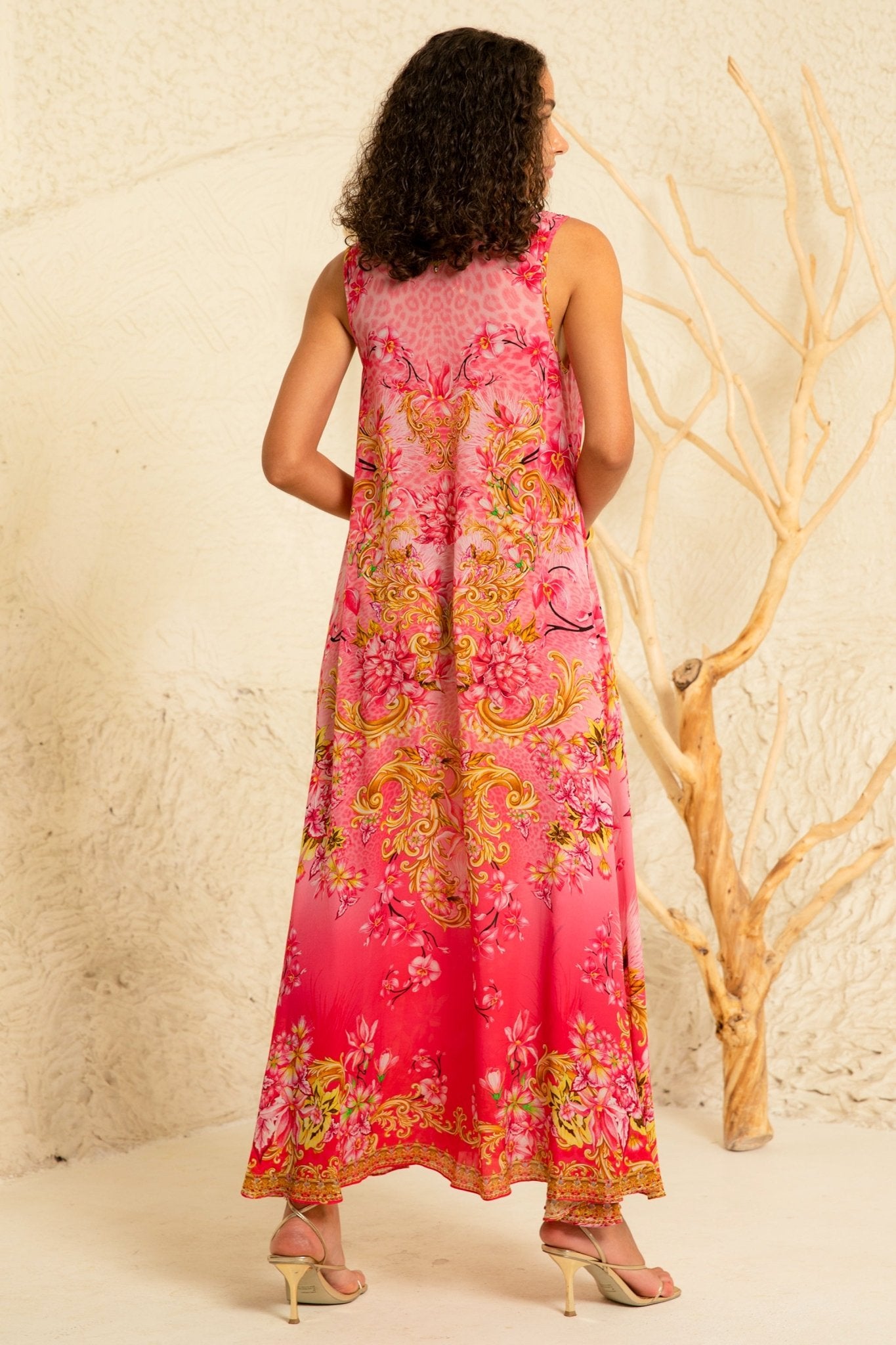 Pink Candy Maxi Dress - Czarina