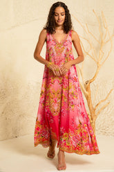 Pink Candy Maxi Dress - Czarina