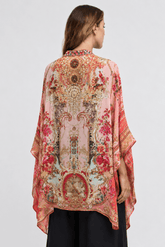 PINK CASTLE KAFTAN TOP W SLEEVES - Czarina