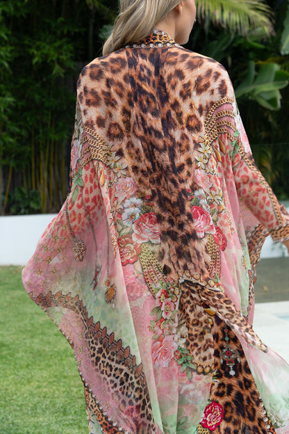 PINK CHEETAH MEDIUM CAPE - Czarina