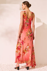 PINK PARADISE A LINE DRESS - Czarina