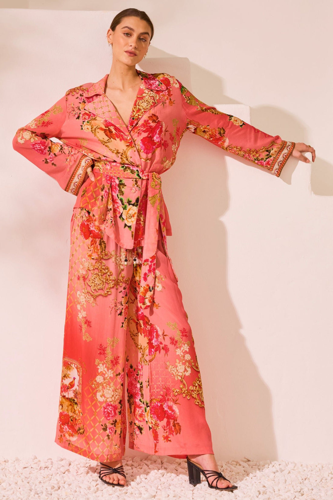 PINK PARADISE LOUNGE TOP - Czarina