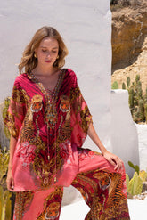 PINK TIGRESS BUTTERFLY TOP - Czarina