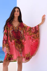PINK TIGRESS KAFTAN DRESS - Czarina