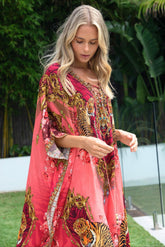 PINK TIGRESS MEDIUM KAFTAN - Czarina