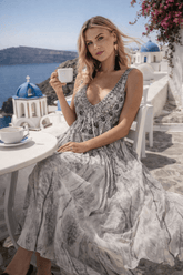 POISONOUS LOVE MAXI DRESS - Czarina