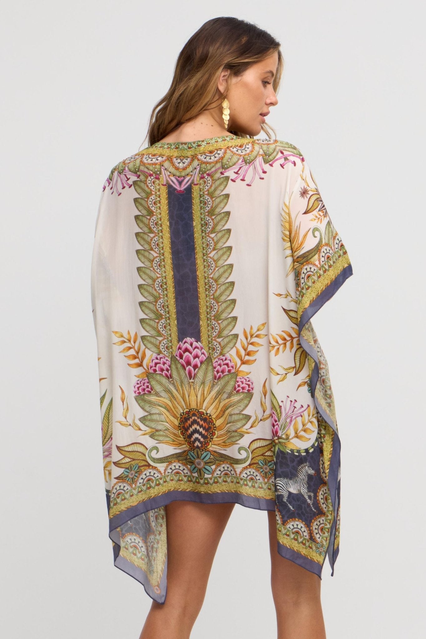 Princess Of Savannah Kaftan Top - Czarina