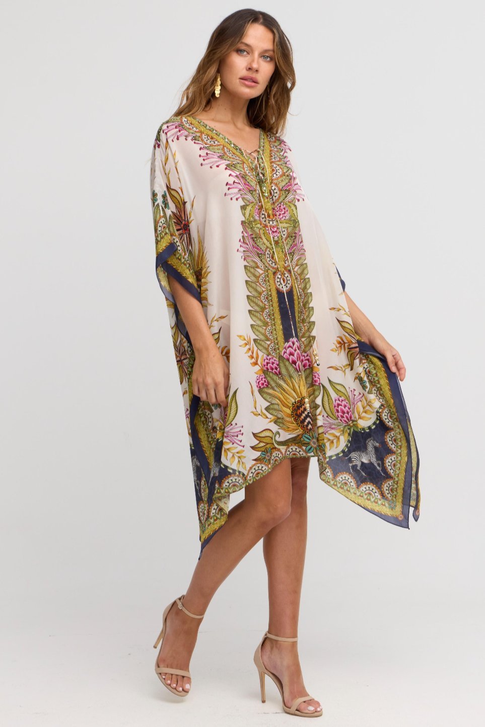 Princess Of Savannah Short Kaftan - Czarina