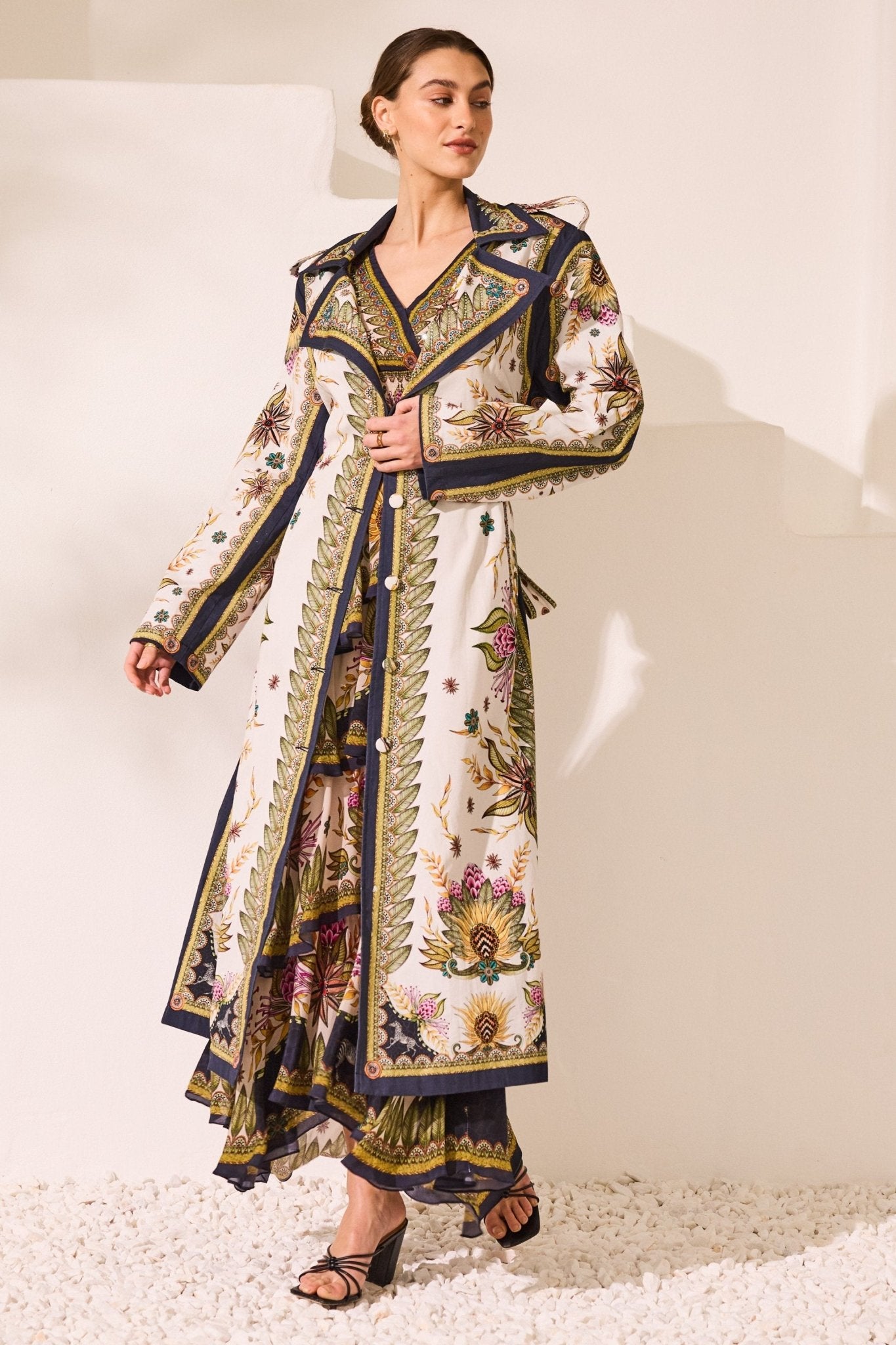 Princess Of Savannah Trench Coat - Czarina