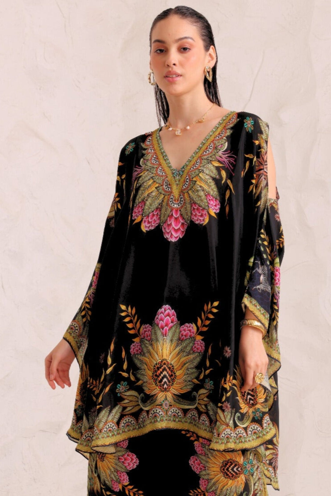 Queen Of Savannah Kaftan Dress - Czarina