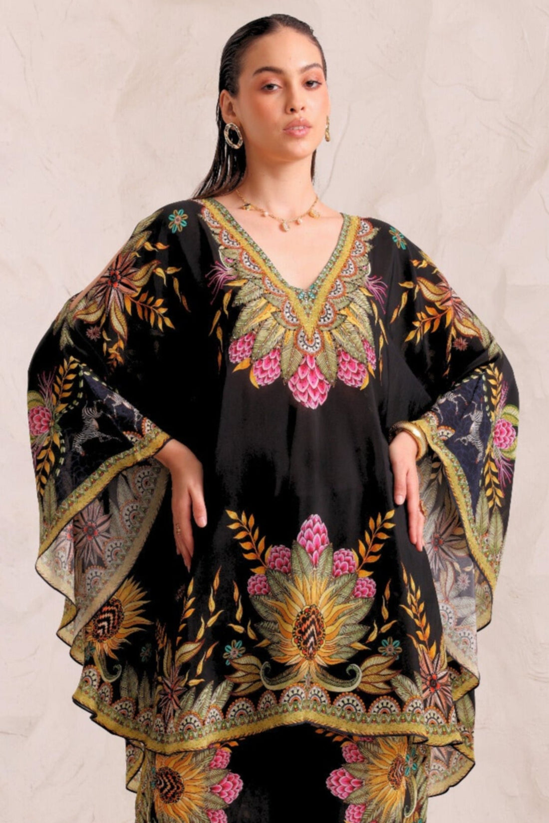 Queen Of Savannah Kaftan Dress - Czarina