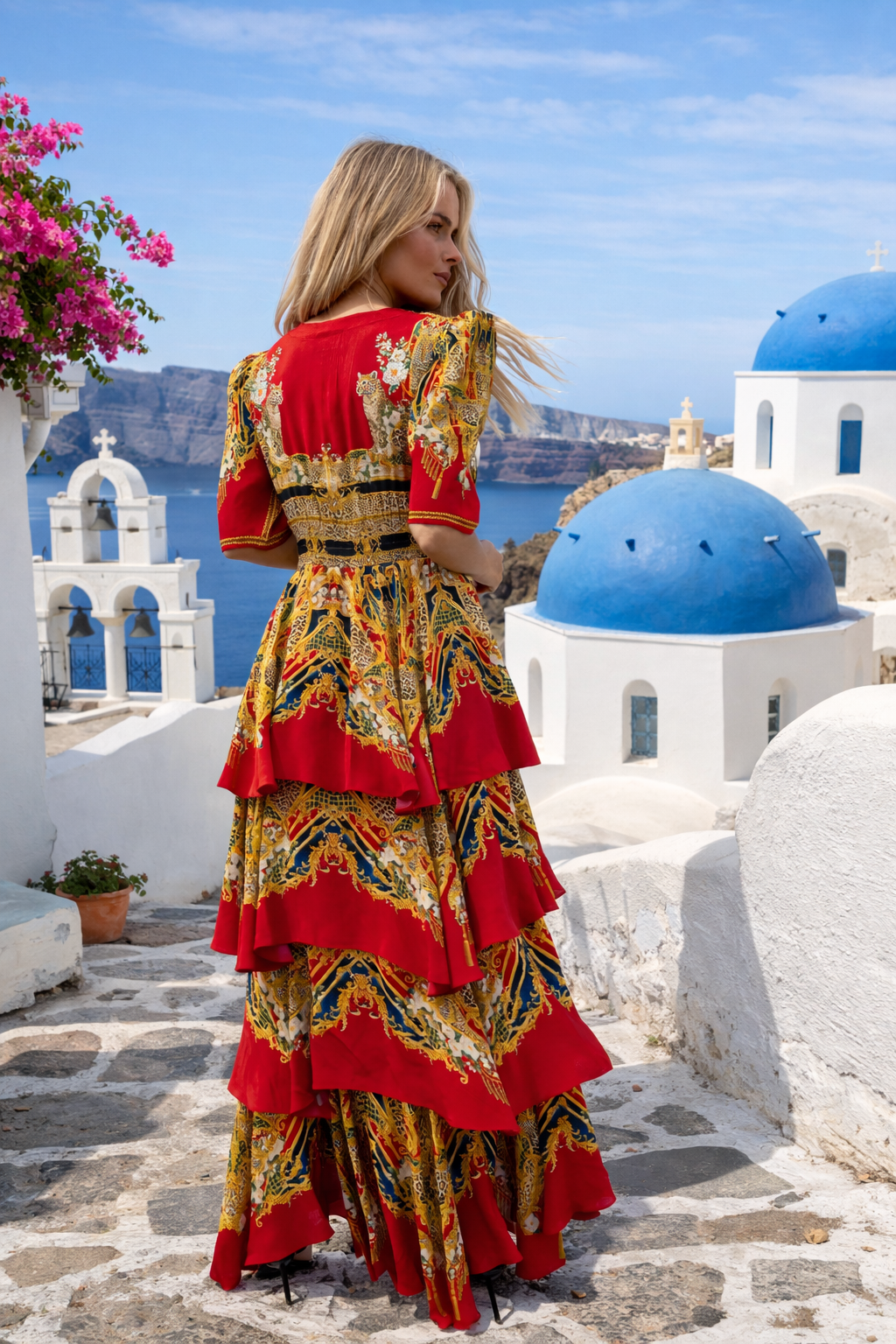 Queen of the Wild Crossover Maxi Dress - Czarina