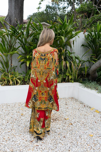 Queen of the Wild Kaftan dress Set - Czarina