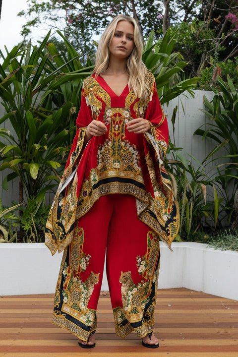 Queen of the Wild Kaftan top Set - Czarina