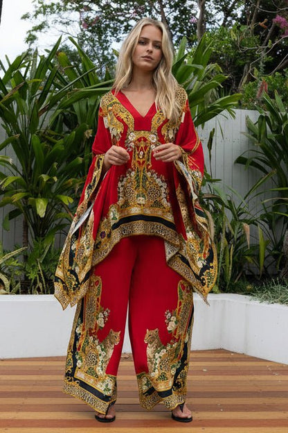 Queen of the Wild Kaftan top Set - Czarina