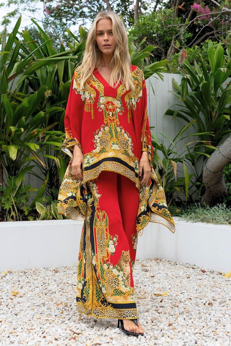 Queen of the Wild Kaftan top Set - Czarina
