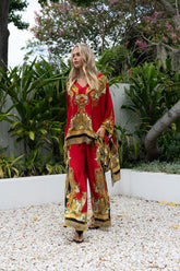 Queen of the Wild Kaftan top Set - Czarina