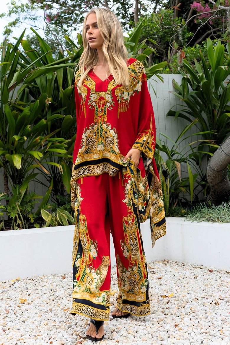 Queen of the Wild Kaftan top Set - Czarina