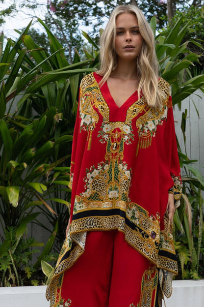 Queen of the Wild Kaftan top Set - Czarina