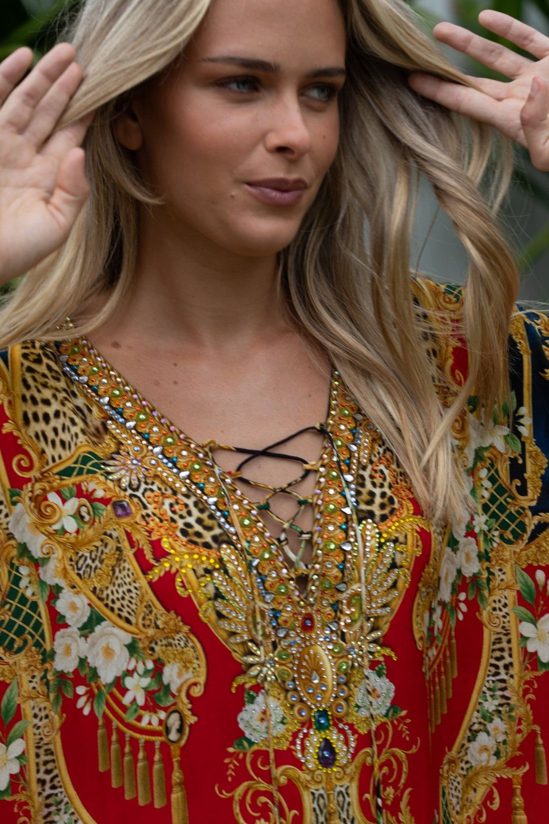 Queen of the Wild Medium Kaftan - Czarina