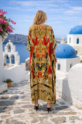Queen of the Wild Round Neck Kaftan - Czarina