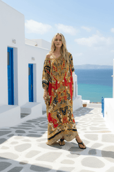 Queen of the Wild Round Neck Kaftan - Czarina