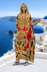 Queen of the Wild Round Neck Kaftan - Czarina