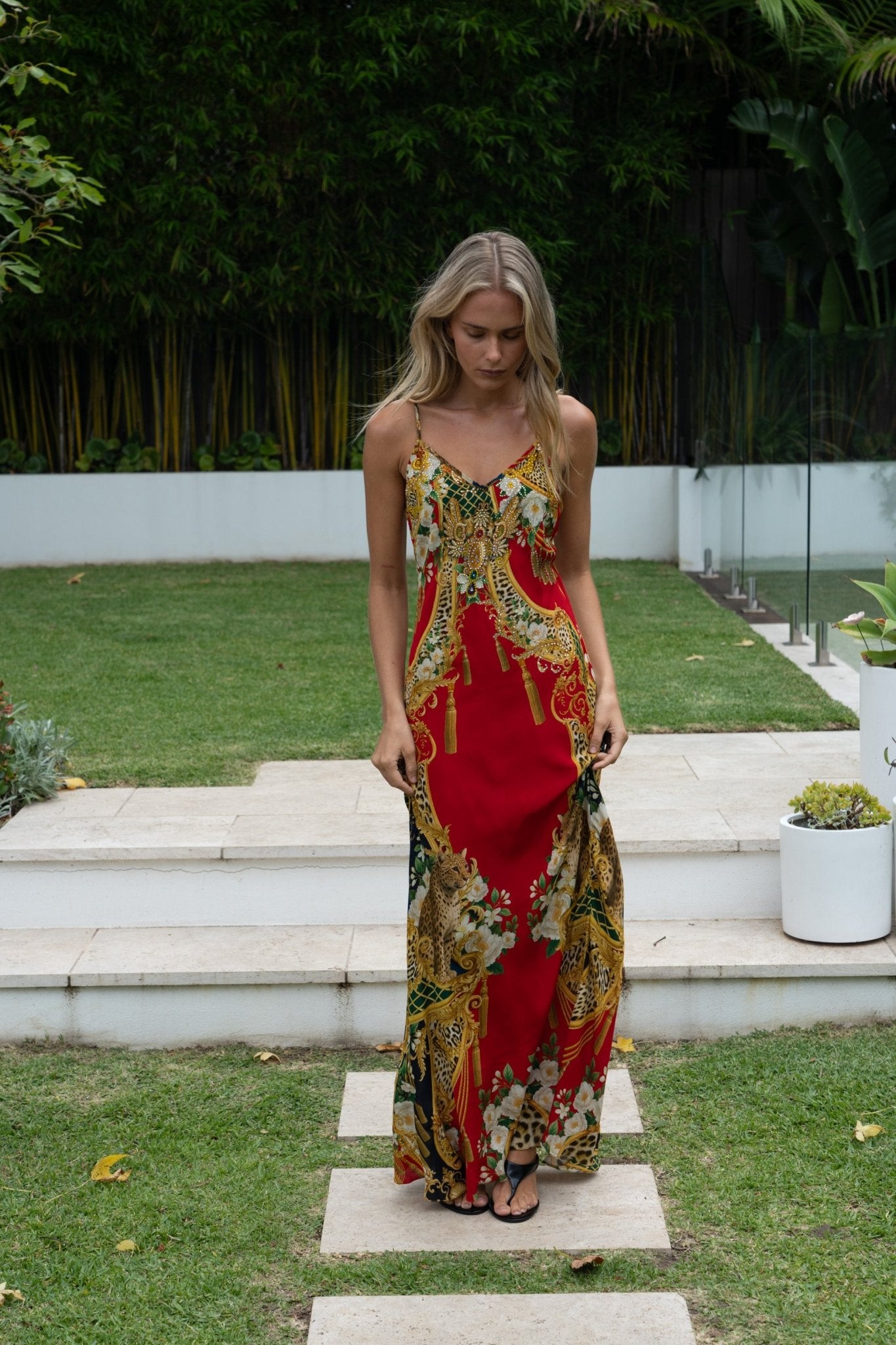 Queen Of The Wild Slip Dress - Czarina