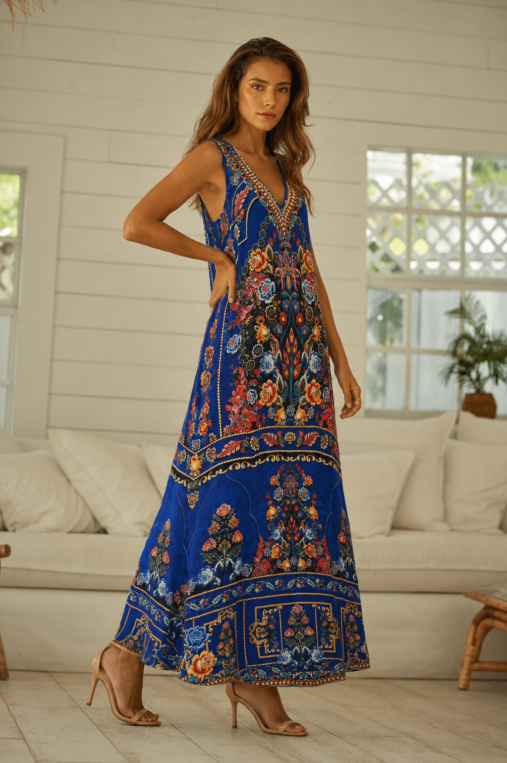 RIVIERA SLEEVELESS DRESS - Czarina