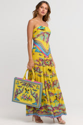 Saigon Sunsets Maxi Skirt - Czarina