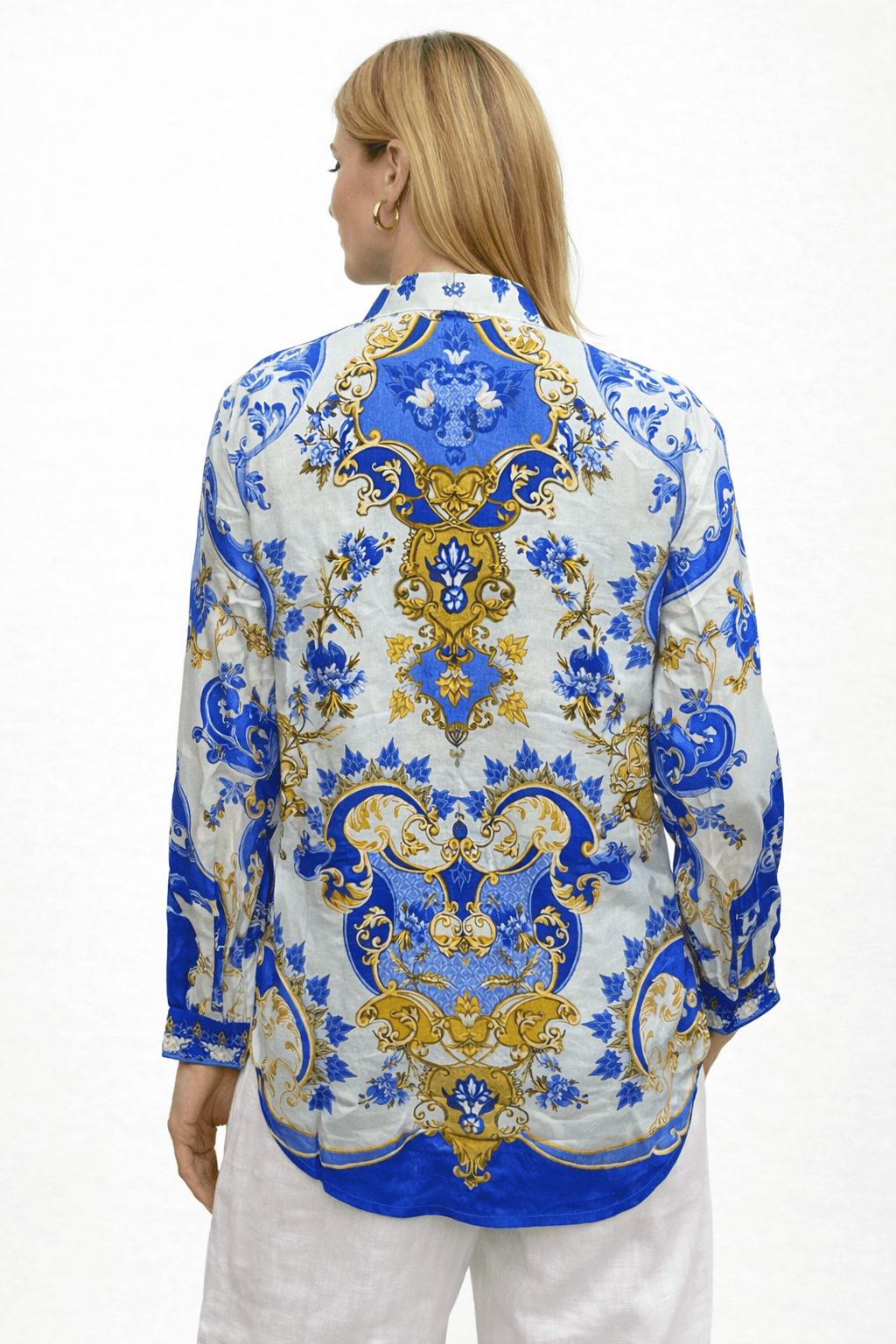 SANTORINI SUNRISE SHIRT - Czarina