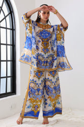 SANTORINI SUNRISE TROUSERS - Czarina