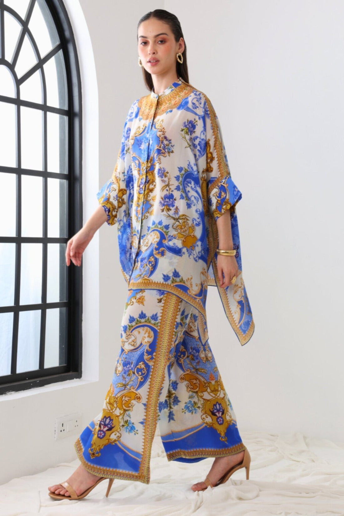SANTORINI SUNRISE TROUSERS - Czarina