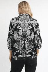 STILL I RISE OVERSIZE BOMBER JACKET - Czarina