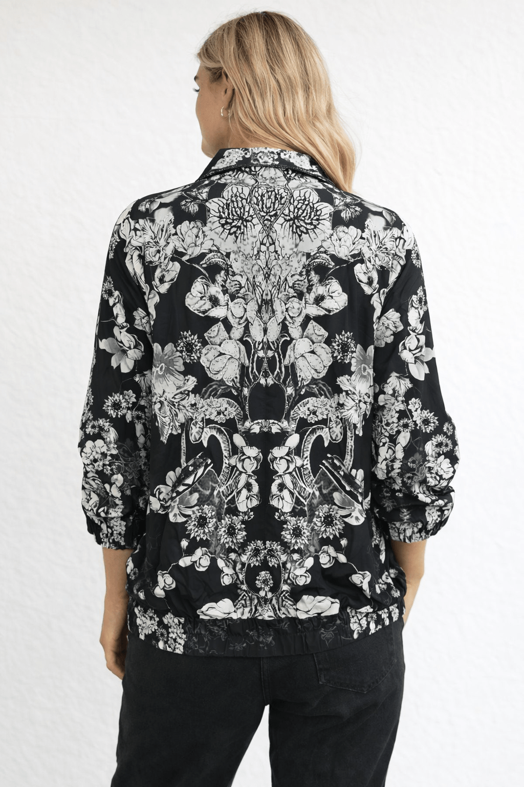 STILL I RISE OVERSIZE BOMBER JACKET - Czarina