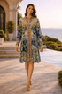 SUMMER BLUES TUNIC DRESS - Czarina