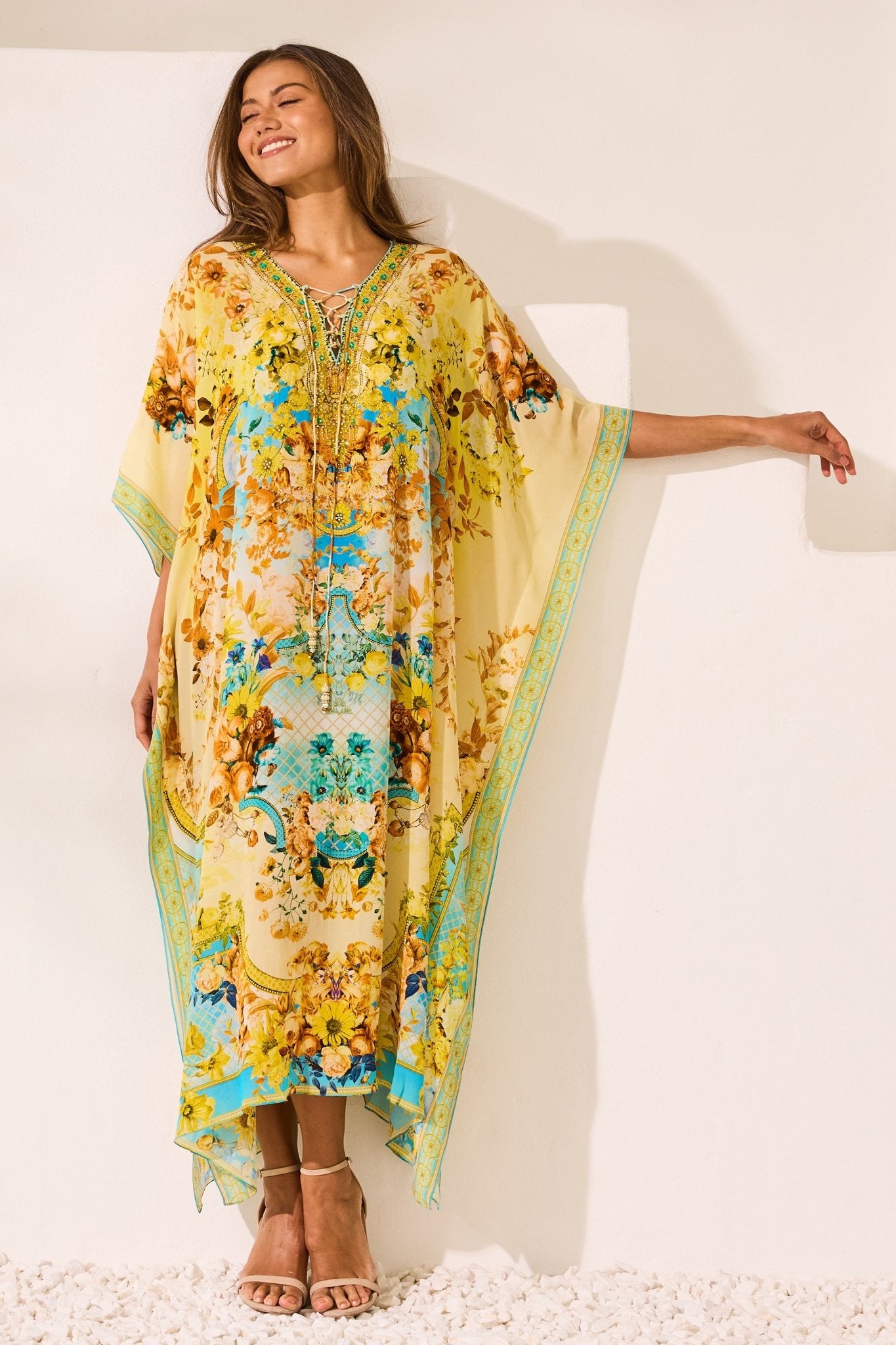 Summer Garden Medium Kaftan - Czarina