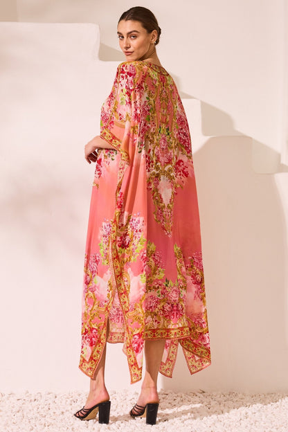 Summer In Pink Medium Kaftan - Czarina