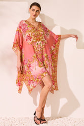 Summer in Pink Short Kaftan - Czarina