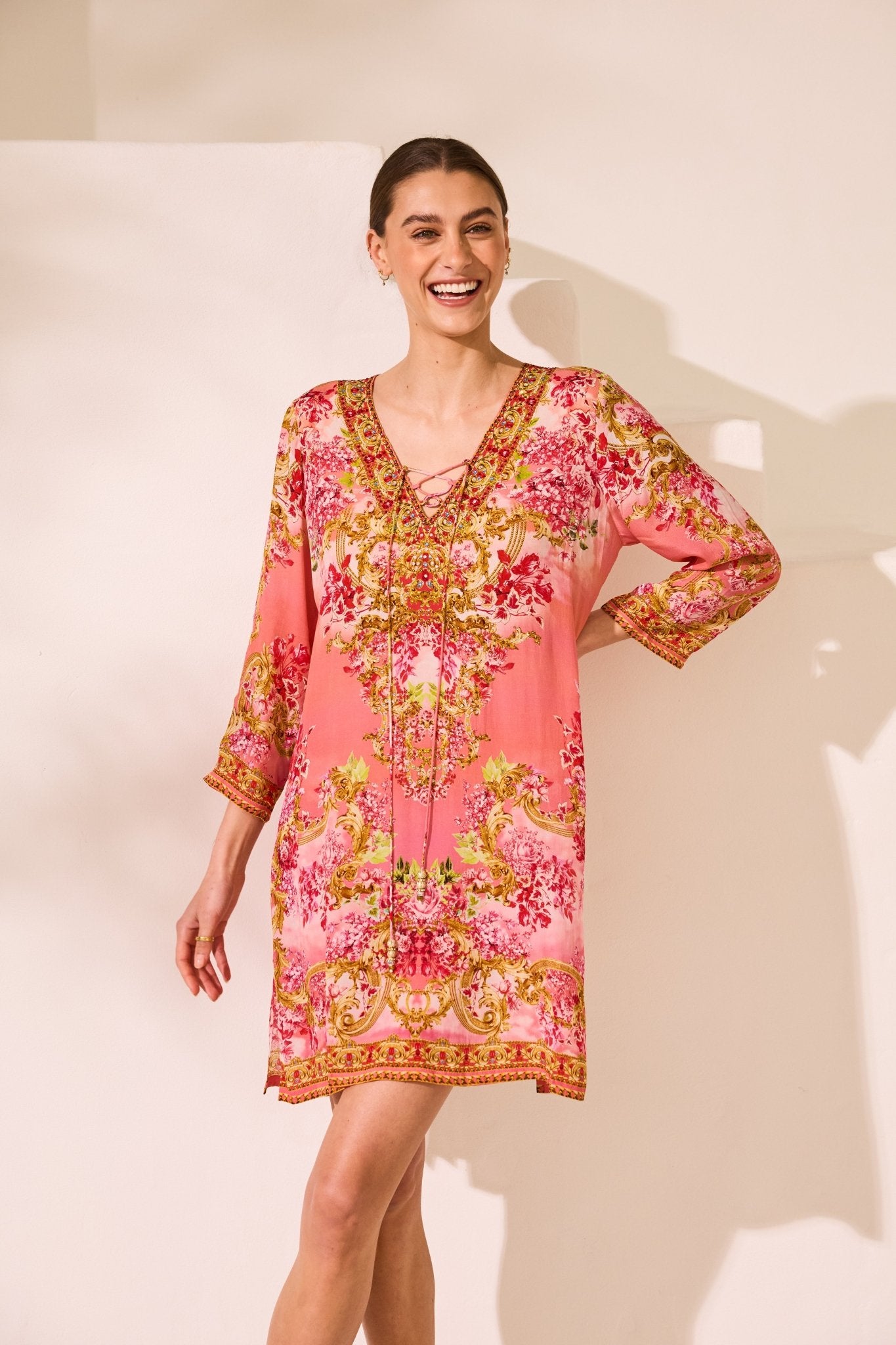 Summer In Pink Tunic - Czarina