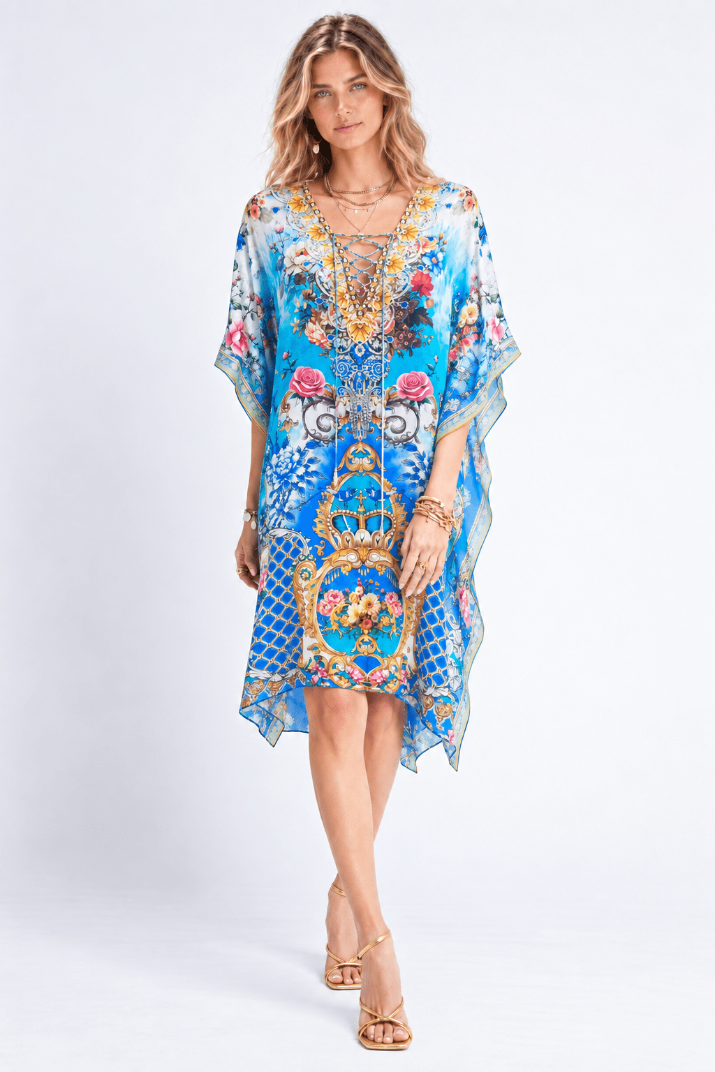 SUMMER SOMEWHERE SHORT KAFTAN - Czarina