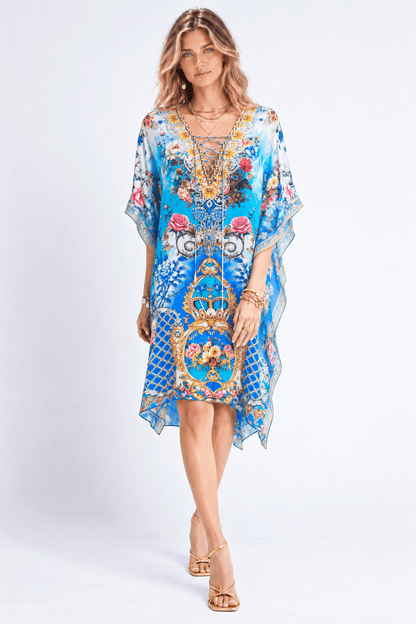 SUMMER SOMEWHERE SHORT KAFTAN - Czarina