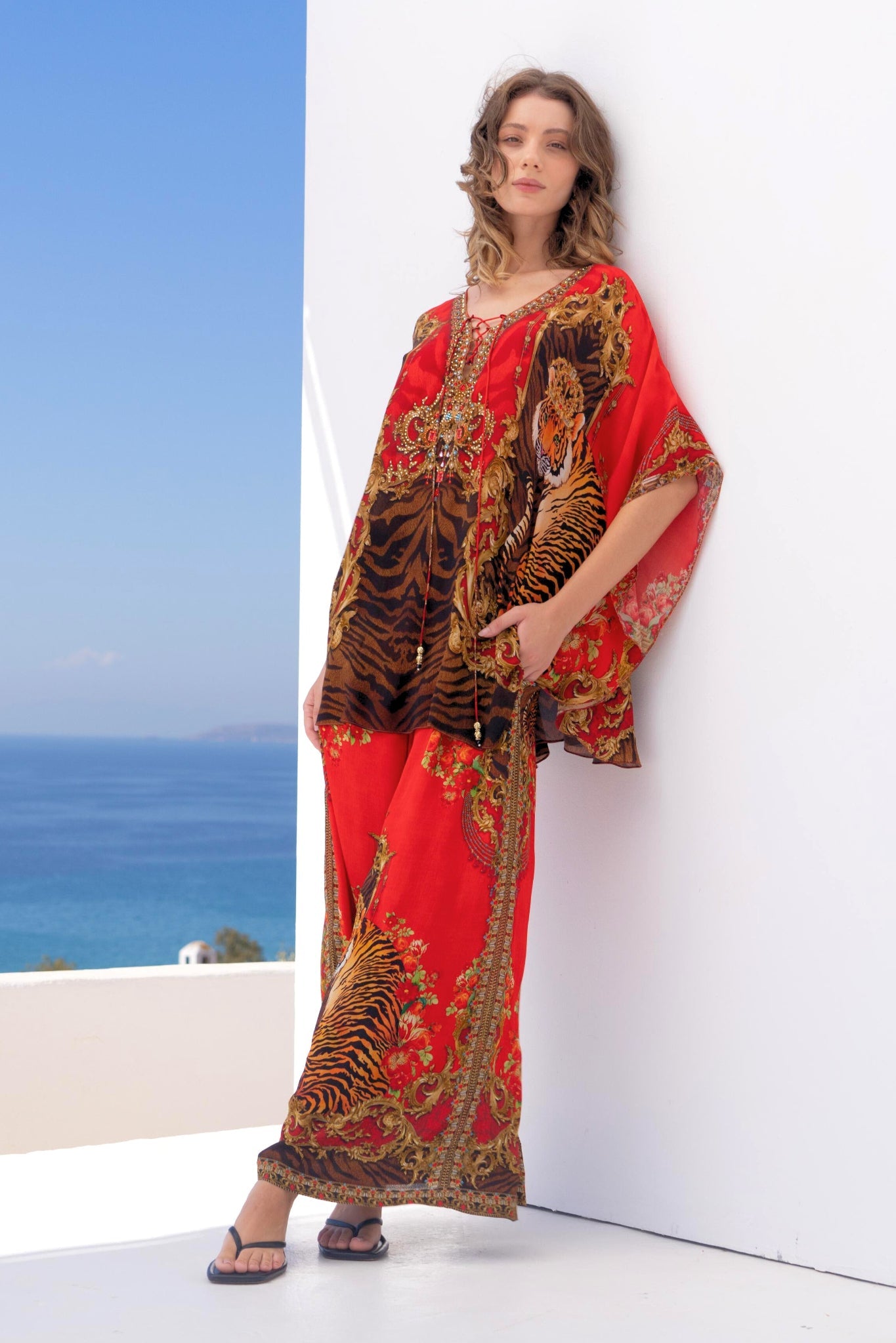 Tales Of The Tigress Butterfly Top Set - Czarina