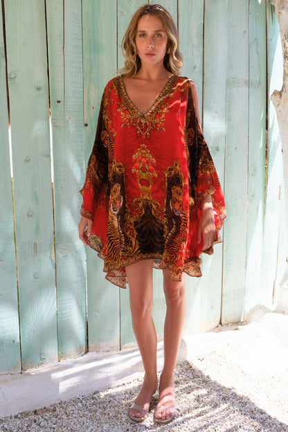 TALES OF THE TIGRESS KAFTAN DRESS - Czarina
