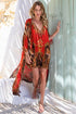 TALES OF THE TIGRESS LONG JACKET W SIDE SLIT - Czarina