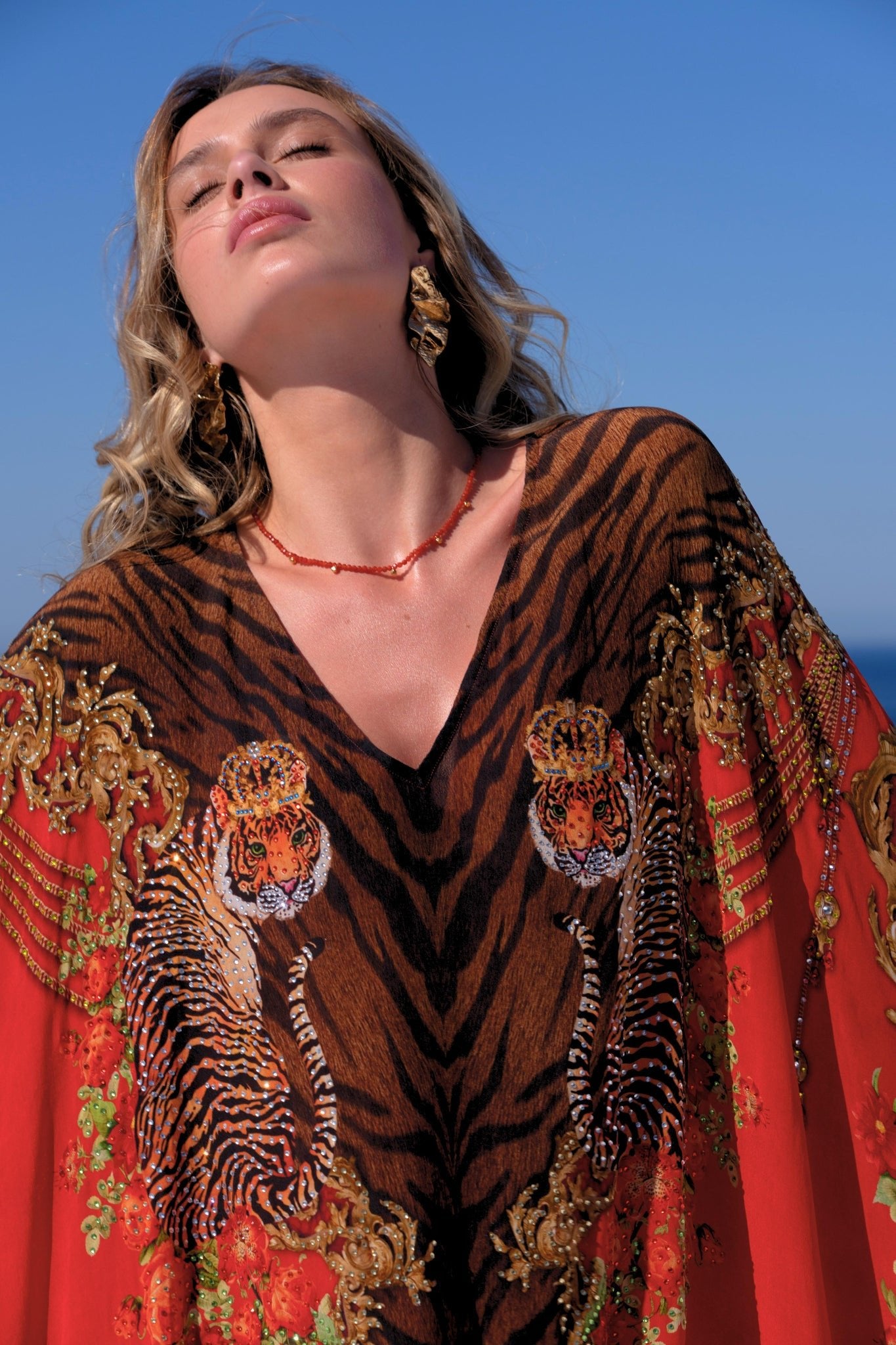 TALES OF THE TIGRESS MAXI KAFTAN - Czarina